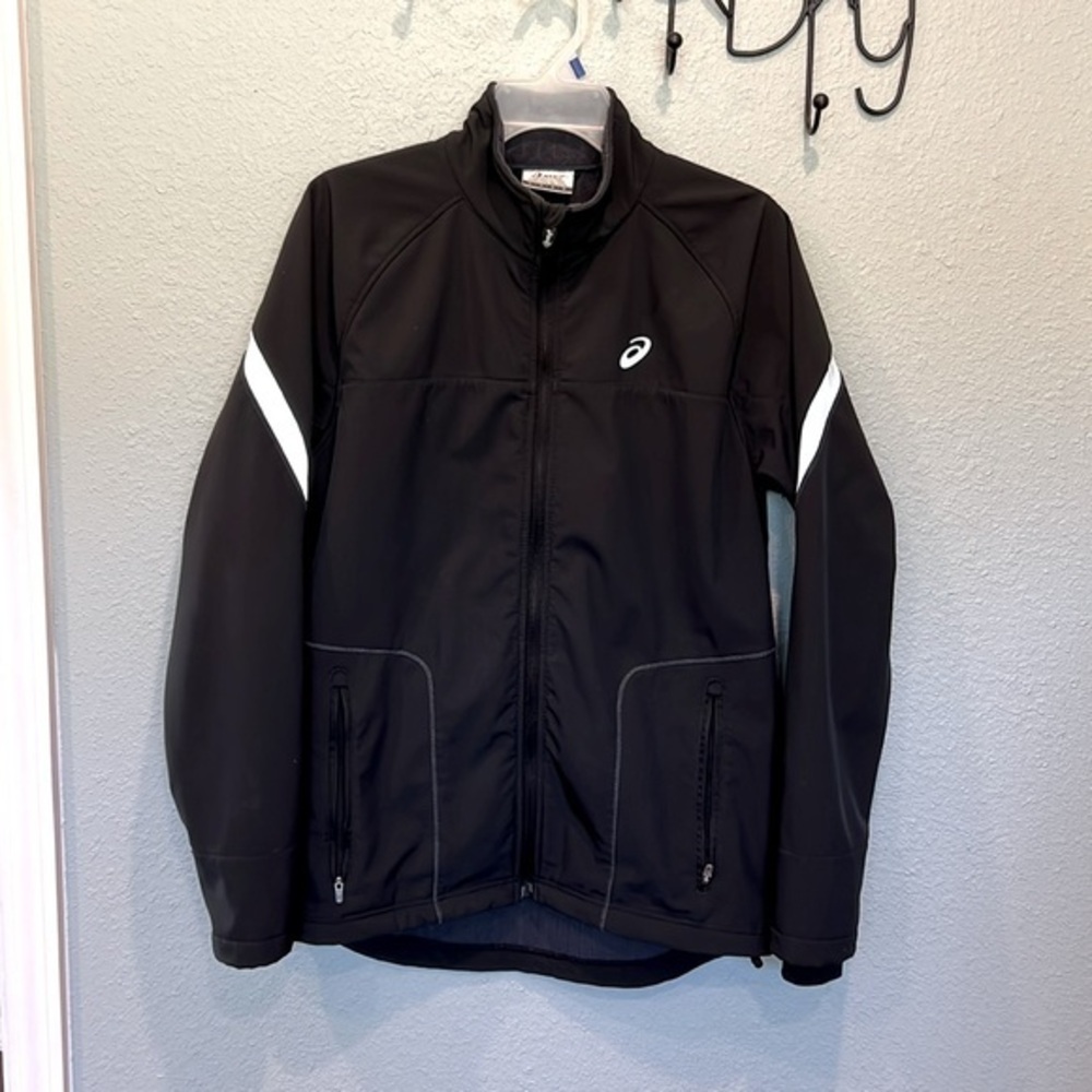 ASICS Ultra Running Waterproof Fleece Lined Lightweight Jacket Unisex‎ Sz Medium